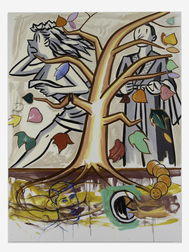 리만머핀 갤러리가 키아프에서 선보일 데이비드 살레의 'Tree od Life #8' /사진제공=키아프 서울 ⓒ David Salle / VAGA at Artists Rights Society (ARS), New York. Courtesy of the artist and Skarstedt, New York, Lehmann Maupin, Hong Kong, Seoul, and London. Photo: John Berens