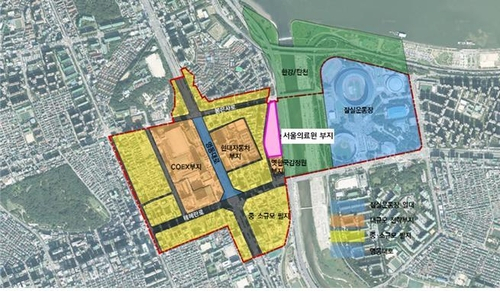 서울시 국제교류복합지구 부지. /강남구 제공