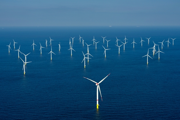 사진: 해상 풍력발전