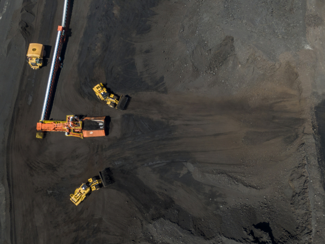 미국 와이오밍주에 위치한 한 석탄 광산의 모습. /EPA연합뉴스