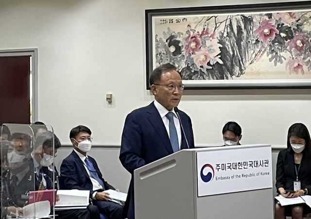 주미대사 '美, 쿼드 확대 의사 없어…한국 전술핵배치도 반대'