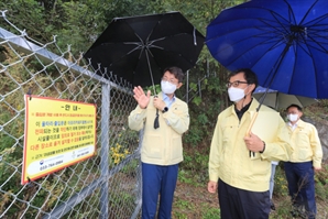 농식품부 차관 "ASF 오염지역 남하… 멧돼지 집중 수색·포획을"
