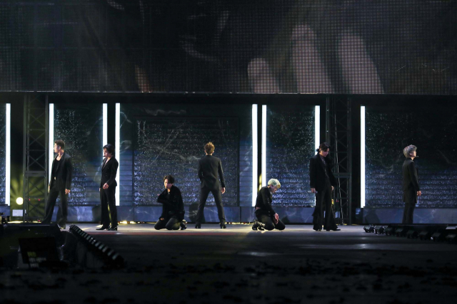 24일 열린 그룹 방탄소년단(BTS)의 온라인 공연 ‘BTS 퍼미션 투 댄스 온 스테이지’의 모습. /사진 제공=빅히트뮤직