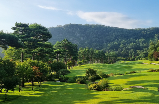 산솔원에서 조경 관리하고 있는 곤지암GC 골프장의 모습. /사진제공=산솔원