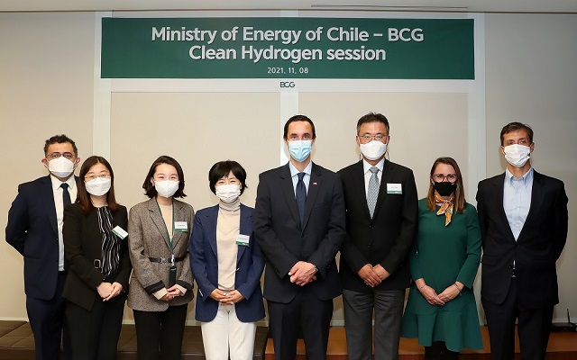 칠레 에너지부 -보스턴컨설팅그룹(BCG) 코리아, 수소 경제 협력 논의