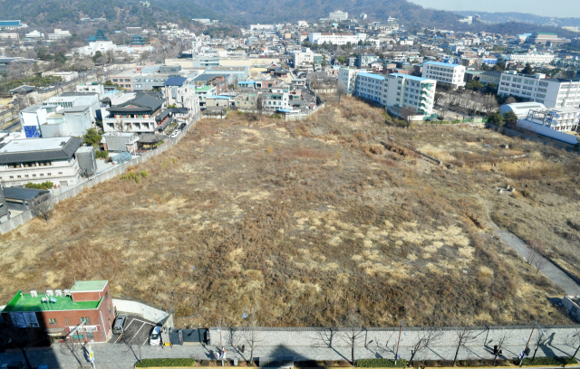 이건희 기증관이 들어설 서울 종로구 송현동 부지./서울경제DB