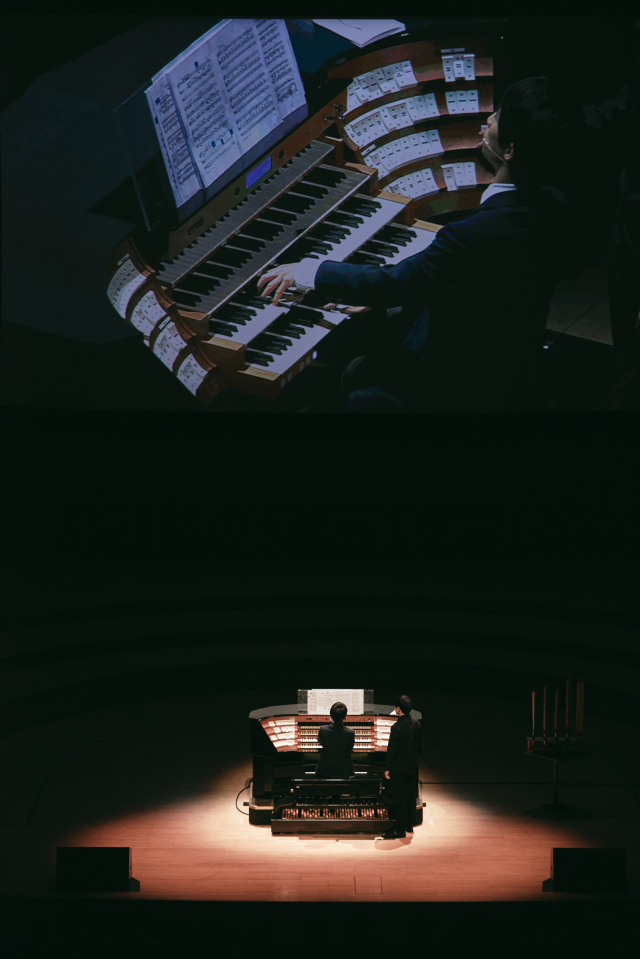 롯데콘서트홀의 대표 공연 프로그램인 오르간 오딧세이의 한 장면/롯데콘서트홀
