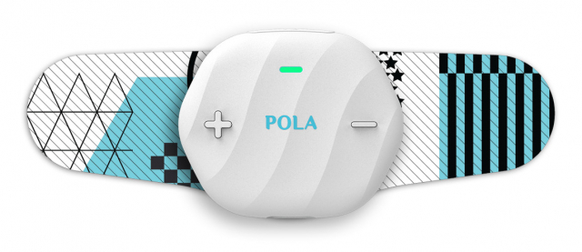 와이브레인이 개발한 스트레스 전자약 ‘폴라(Pola)’ /사진 제공=와이브레인