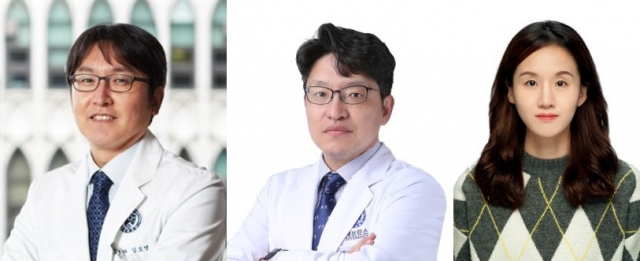 (왼쪽부터) 세브란스병원 김도영, 박준용 교수, 조경주 연구원/사진제공=세브란스병원