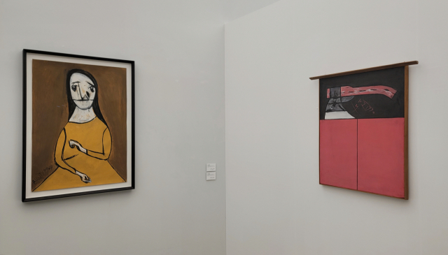 '솔로쇼' 아트페어에 처음 참가한 독일 베를린의 에스더쉬퍼 갤러리가 소개한 플로린 미트로이의 작품들.