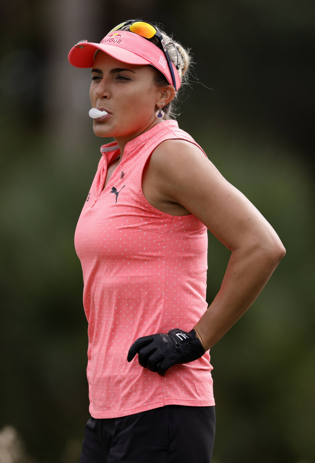여자 골프 세계 랭킹 12위 렉시 톰프슨. /AFP연합뉴스