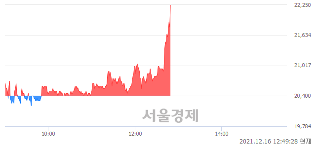 <유>대원제약, 전일 대비 7.35% 상승.. 일일회전율은 19.95% 기록