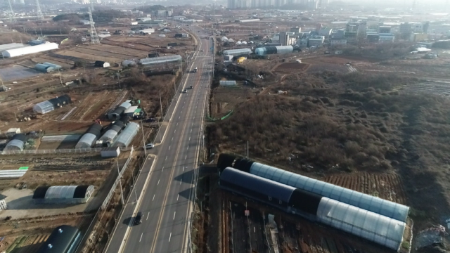 시흥 봉화로 확장공사 준공 모습. /사진제공=시흥시