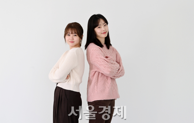 '좋좋소'에 출연한 진아진 배우(왼쪽) 와 김태영 배우(오른쪽) / 사진=권욱 기자