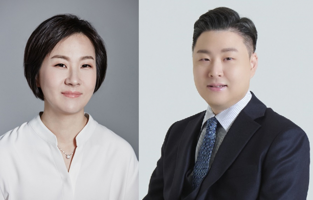 최혜원 형지I&C 대표(왼쪽)와 최준호 까스텔바작 대표. /사진 제공=형지그룹