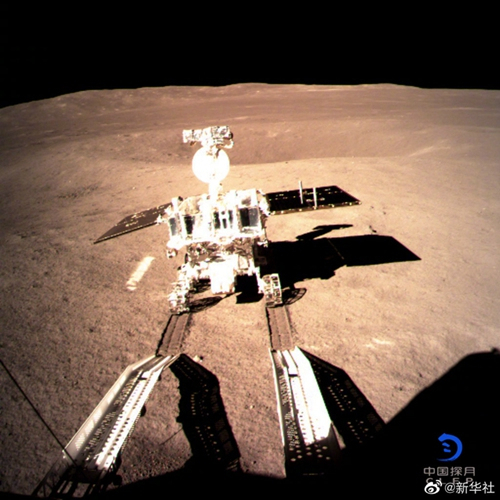 중국의 달 탐사 로봇인 위투2호. /신화망