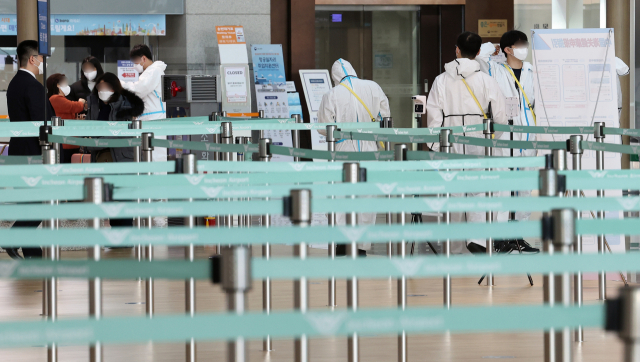 지난 9일 인천 영종도 인천국제공항 제1여객터미널 출국장./연합뉴스