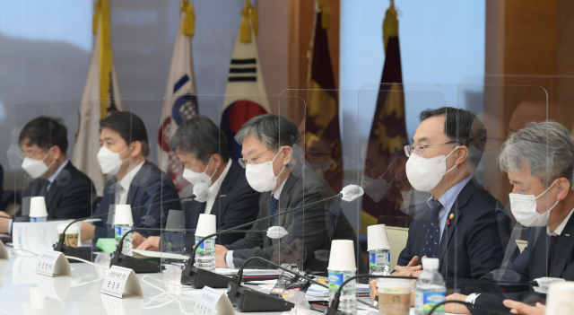 [사진] 문승욱 산업부 장관, 공급망 점검회의