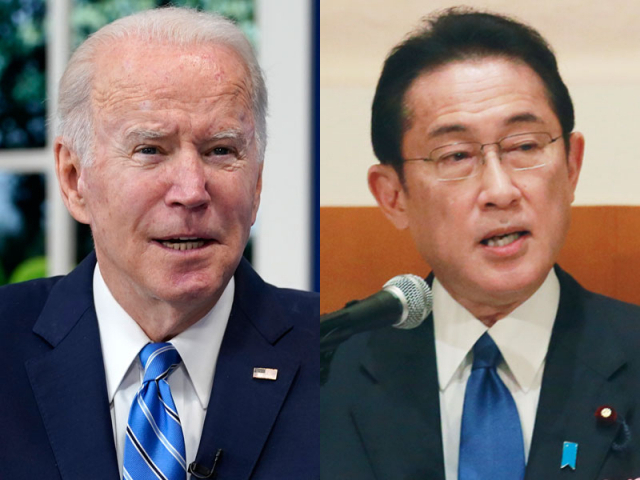조 바이든 미국 대통령과 기시다 후미오 일본 총리/AP연합뉴스