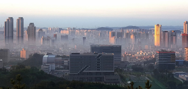 울산혁신도시 및 주변 시가지 전경. /사진 제공=울산시