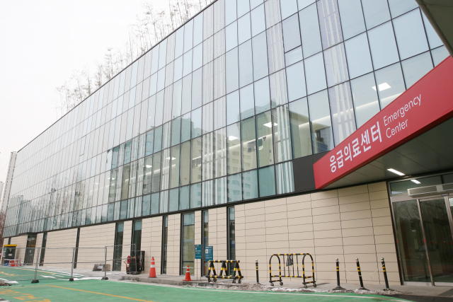 서울아산병원이 지난 2020년 8월 착공해 최근 완공한 감염관리센터 /사진 제공=서울아산병원