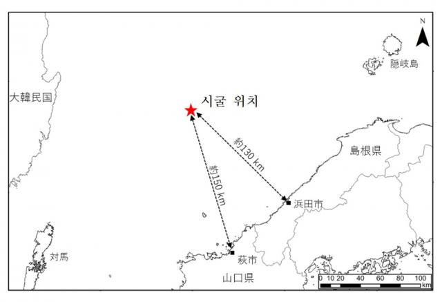 인펙스가 공표한 자료에 있는 위치도,/연합뉴스