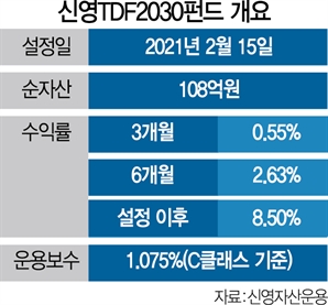 [펀드줌인] '신영TDF' 전세계 우수한 펀드만 쏙쏙…6개월 수익률 1위