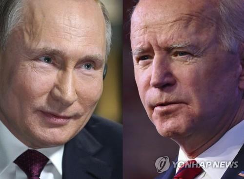 블라디미르 푸틴(왼쪽) 러시아 대통령과 조 바이든 미국 대통령./AFP연합뉴스