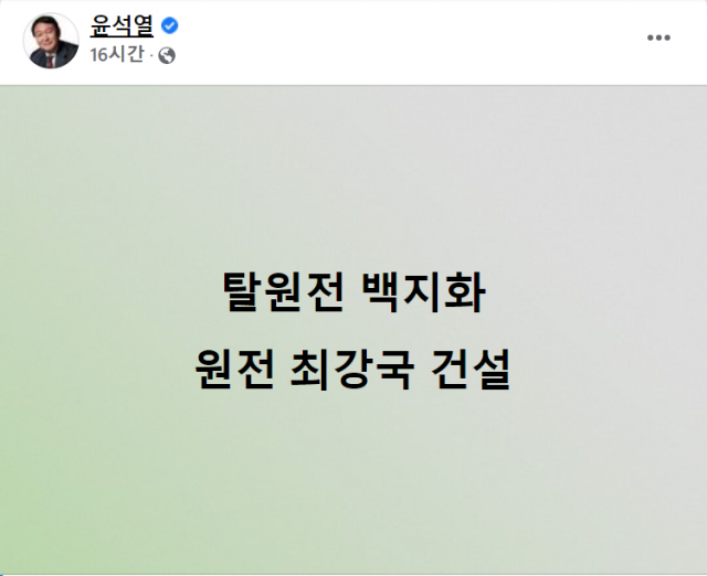 [특징주] 尹 '탈원전 백지화' 공약에 원전주 들썩