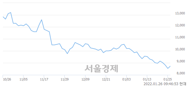 <코>아난티, 매수잔량 382% 급증