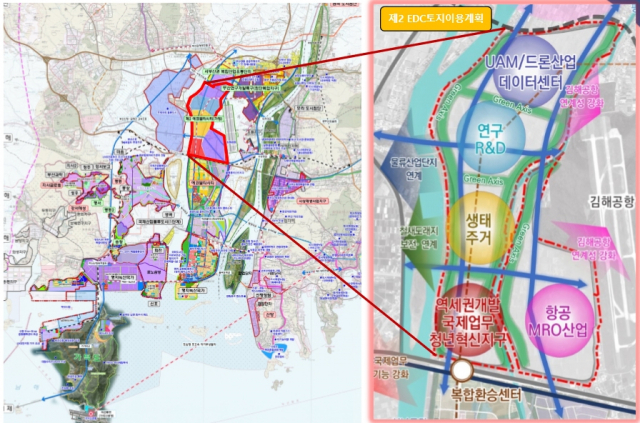 부산 ‘제2 에코델타시티’ 조성 계획도. /자료 제공=부산시