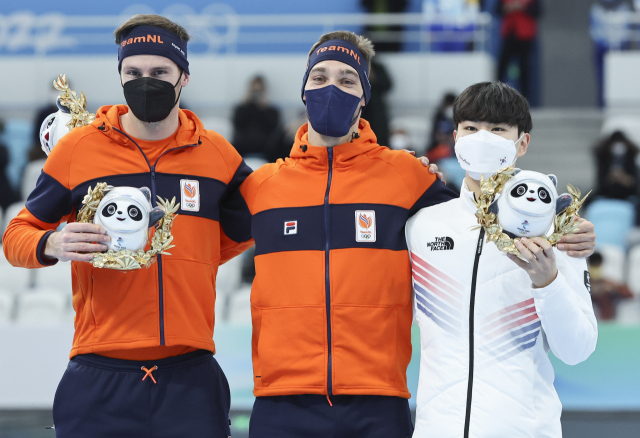 죽음의 1500m서 연속 銅 김민석…中도 어쩔 수 없었다[베이징올림픽]