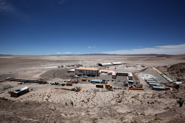 볼리비아 리튬 생산 설비. 서울경제DB