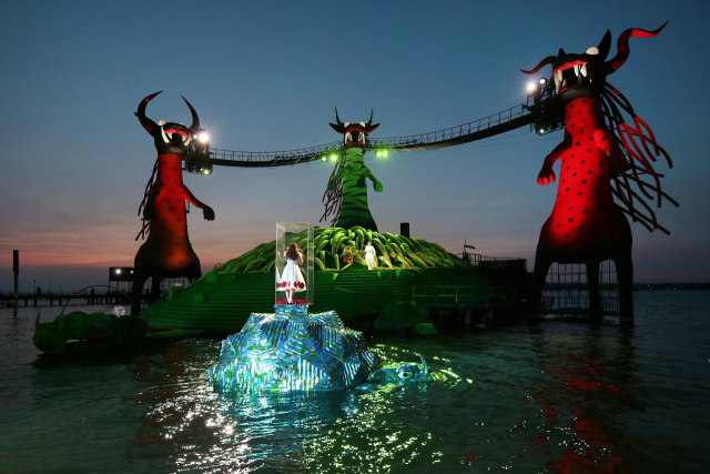 2013년 브레겐츠 페스티벌에서 공연된 ‘볼프강 아마데우스 모차르트 - 마술피리’/Bregenzer Festspiele_Anja Koehler