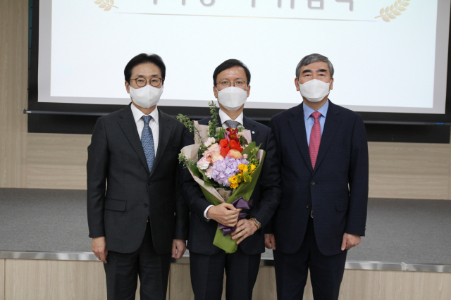 윤성태 한국제약바이오협회 신임 이사장의 취임식이 15일 진행됐다. 사진 제공=한국제약바이오협회