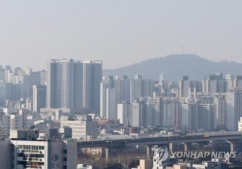 서울 시내 아파트 전경[연합뉴스 자료사진]