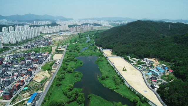 ‘국가습지보호지역’지정 의견을 수렴하게 될 대전 갑천. 사진제공=대전시