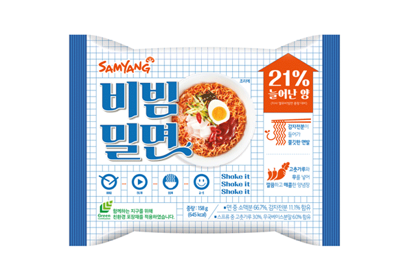 삼양식품의 비빔밀면./사진제공=삼양식품