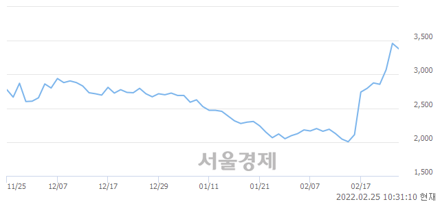 <유>흥아해운, 매도잔량 595% 급증