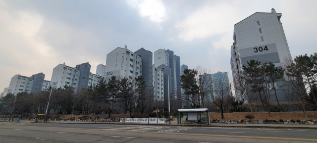 수도권 전철 4호선 중앙역 일대 아파트 단지. 이덕연 기자