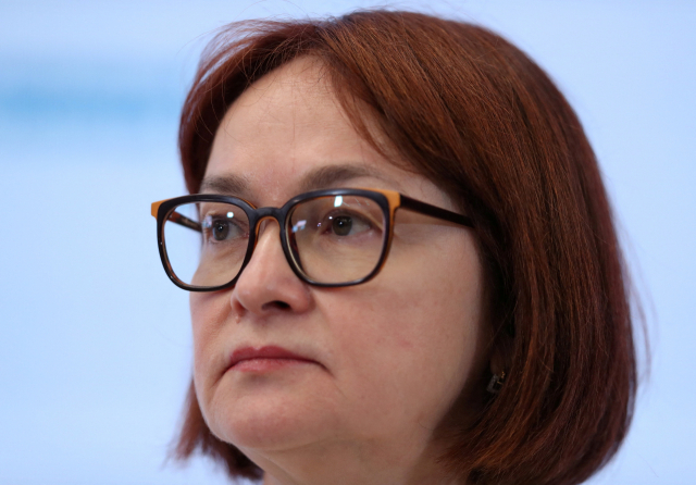 엘리나 나비울리나 러시아 중앙은행장. 로이터연합뉴스