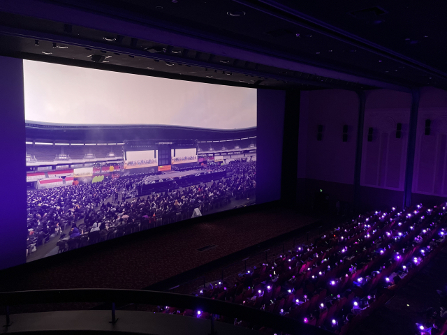 방탄소년단 잠실 콘서트 실황을 전세계 3,711개 영화관에서 봤다고?