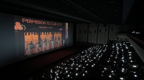 스크린으로 만난 BTS…콘서트 75개국 영화관서 중계