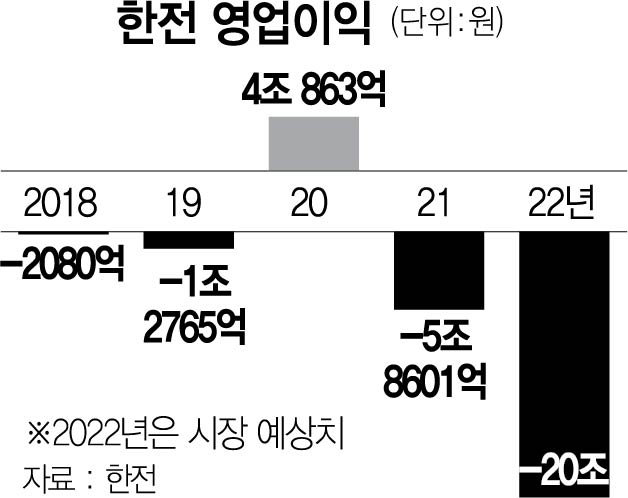 매년 혈세로 메울 수도…전기요금 정상화해야