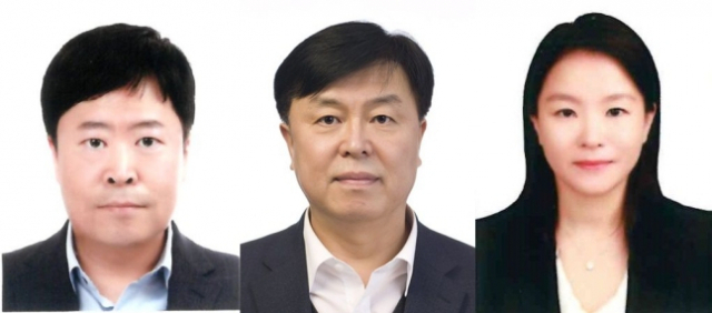 왼쪽부터 홍창우·변민선·이은정 전 부장판사. 법무법인 동인