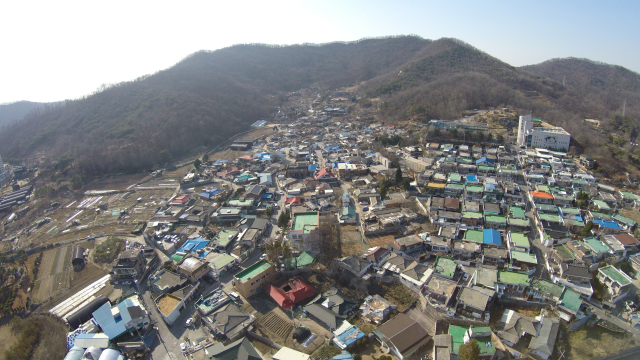 광명시 구름산지구 도시개발사업 용지 전경