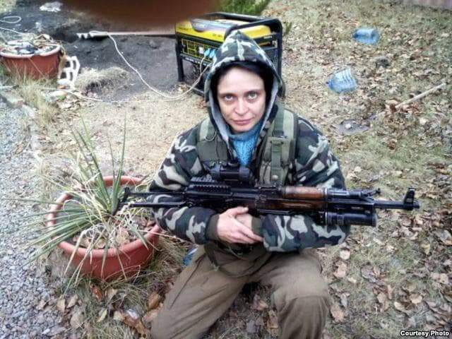 세르비아 출신 러시아 저격수 이리나 스타리코바/트위티 캡처
