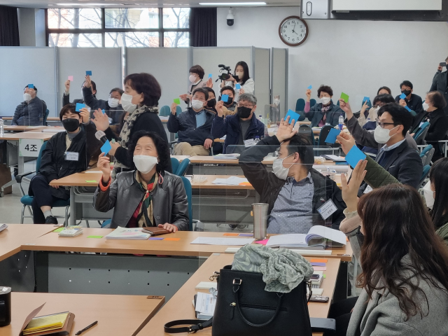 인천 숙의시민단, 수소생태계 정책권고문 시에 전달