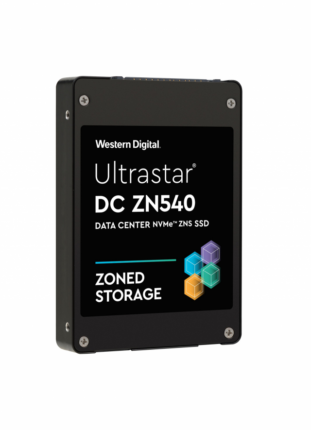 웨스턴디지털 ZNS SSD. 사진 제공=삼성전자