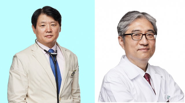 서울성모병원 혈액내과 엄기성(왼쪽) 교수와 조석구 교수. 사진 제공=서울성모병원